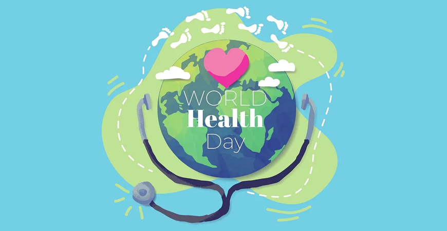 Cover image for April 2024 blog 'Advancing Global Health: A Holistic Approach'