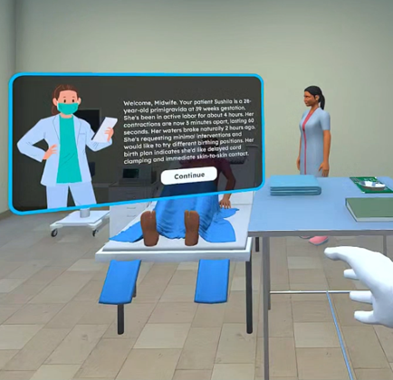 VR Experience on Midwifery Training project thumbnail